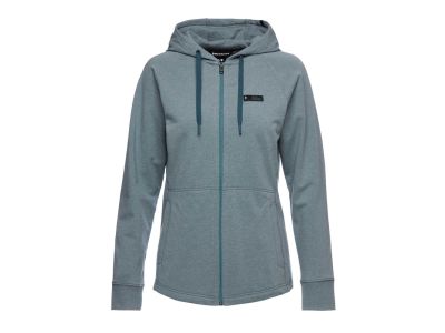 Black Diamond MOUNTAIN TRANSPARENCY FZ women&#39;s sweatshirt, storm blue/heather