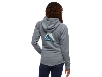 Black Diamond MOUNTAIN TRANSPARENCY FZ women&#39;s sweatshirt, storm blue/heather