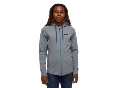 Black Diamond MOUNTAIN TRANSPARENCY FZ women&#39;s sweatshirt, storm blue/heather