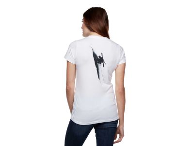 Black Diamond SKI MOUNTAINEERING TEE women&#39;s T-shirt, white