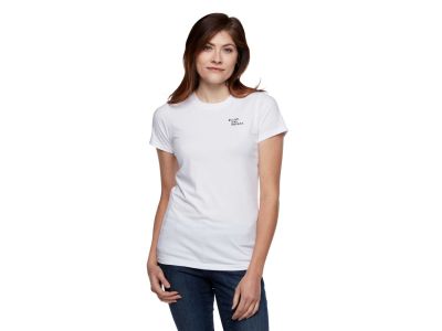 Black Diamond SKI MOUNTAINEERING TEE women&#39;s T-shirt, white