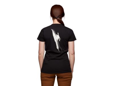 Black Diamond SKI MOUNTAINEERING TEE women&#39;s T-shirt, black