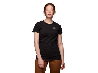 Black Diamond SKI MOUNTAINEERING TEE női póló, fekete