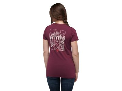 Black Diamond MULTI SPORT TEE women&#39;s T-shirt, blackberry