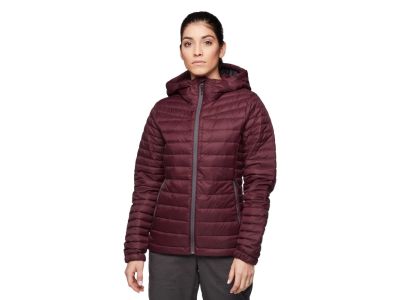 Black Diamond Access Down Hoody Damenjacke, burgund