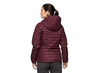 Black Diamond Access Down Hoody Damenjacke, burgund