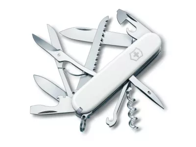 Victorinox Huntsman knife, white