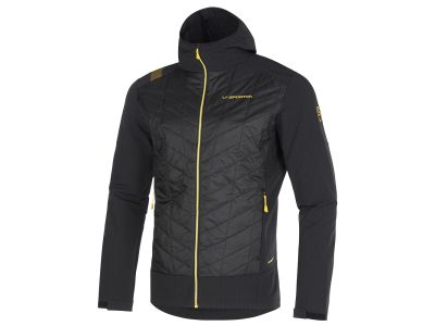 La Sportiva KAP HYBRID HOODY Jacke, schwarz