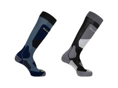 Salomon S/Access Kniestrümpfe, 2 Paar, schwarz/kopenblau