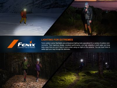 Fenix ​​HM23 V2.0 čelovka, černá