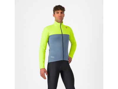 Castelli ESTREMO jacket, yellow/blue