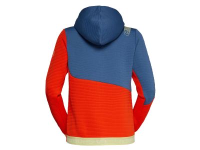 Damska bluza La Sportiva Method Hoody, pomidor wiśniowy czerwony/światło księżyca