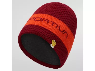 Czapka La Sportiva Beta Beanie, sangria/pomidor wiśniowy czerwony