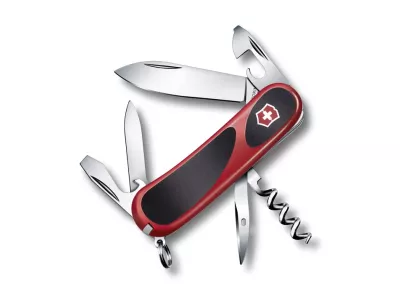 Scyzoryk Victorinox EvoGrip 10, czerwony/czarny