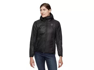 Black Diamond Vision Hybrid Damenjacke, schwarz