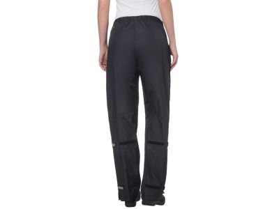 Pantaloni de dama VAUDE Fluid FZ, negri