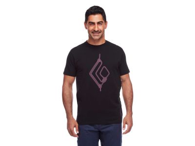 Black Diamond Rope Diamond Tee T-Shirt, schwarz