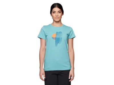 Black Diamond Luminary Tee women&#39;s t-shirt, coastal blue