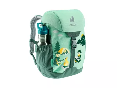 deuter Schmusebär dětský batoh, 8 l, spearmint/seagreen