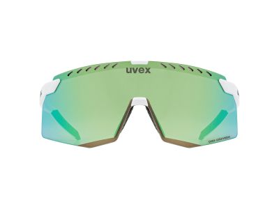 uvex Pace Stage CV brýle, white matt/mirror green