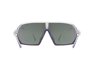 uvex Sportstyle 237 szemüveg, átlátszó lila/tükör lav