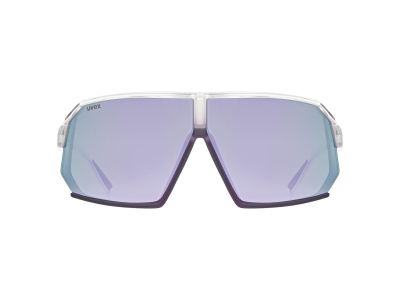 uvex Sportstyle 237 szemüveg, átlátszó lila/tükör lav