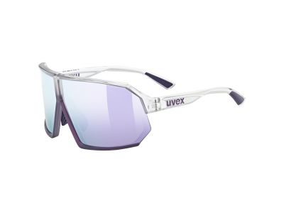 uvex Sportstyle 237 szemüveg, átlátszó lila/tükör lav