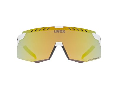 uvex Pace Stage small CV brýle, white matt/mirror yellow