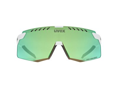 uvex Pace Stage small CV brýle white matt/mirror green