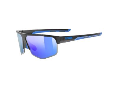uvex Axos set brýle, black matt/mirror blue