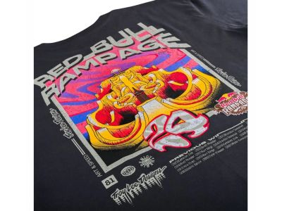 T-shirt Troy Lee Designs Red Bull Rampage Mind Melt, czarny
