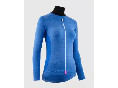 ASSOS Ultraz Winter LS Skin Layer P1 dámske tričko, calypso blue