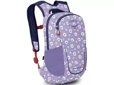 Osprey DAYLITE YOUTH PACK Junior detský batoh, 9 l, daisy print/euphoria purple