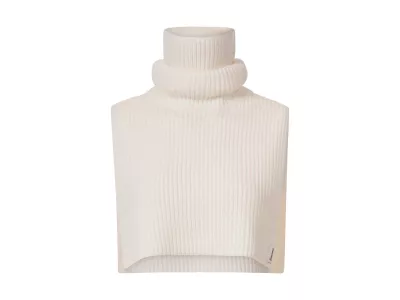 Incalzitoare pentru gat Bergans Knitted Warmer, alb vanilie