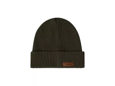 Bergans Nordmarka Merino cap, dark green mud