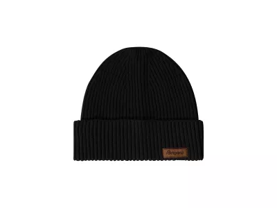 Bergans Nordmarka Merino cap, dark shadow grey