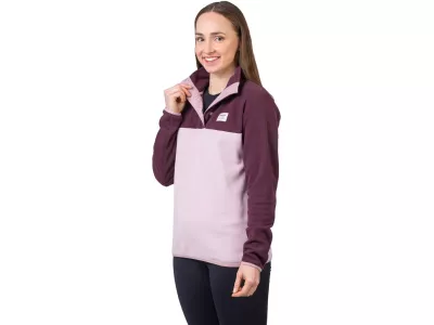 Hannah Nuka women&#39;s sweatshirt, fig/violet ice