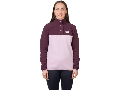 Hannah Nuka women&#39;s sweatshirt, fig/violet ice