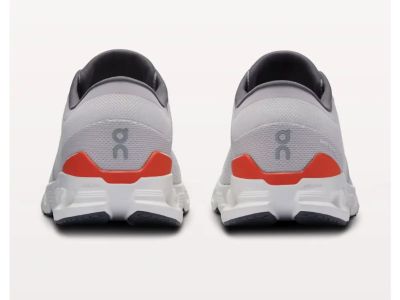 On Cloud X 4 shoes, silver/flame