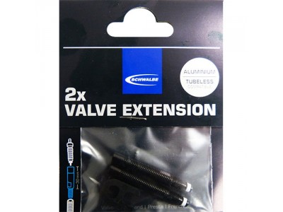Schwalbe Tubeless Valves extension valve set 2 pcs - 65 mm
