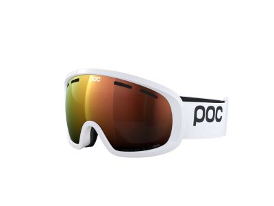 Ochelari de schi POC Fovea Mid WF, alb hidrogen/portocaliu parțial însorit