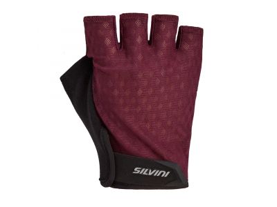 Silvini Orso gloves plum / black