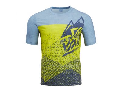 Tricou SILVINI Day, albastru/neon