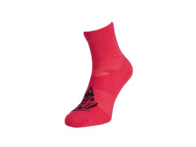 SILVINI Orino Socken, fuchsia/schwarz