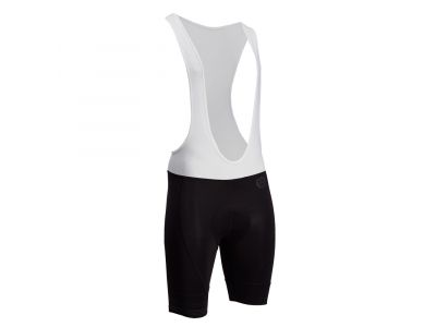 Silvini Fortore shorts with suspenders, black/white