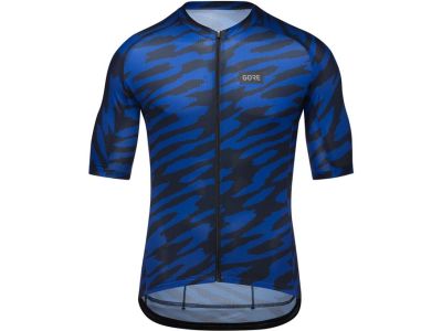 Koszulka rowerowa GOREWEAR Spirit Organic Camo, niebieska