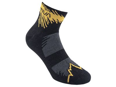 La Sportiva Fast Running Socken, schwarz