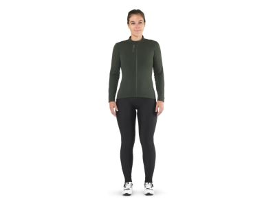 Mavic Aksium Thermo women&#39;s jersey, christmas green