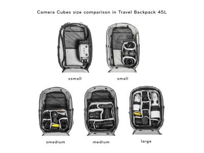 Peak Design Camera Cube Large V2 travel case for photo/video, black