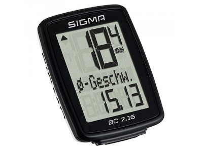 SIGMA BC 7.16 tachometer